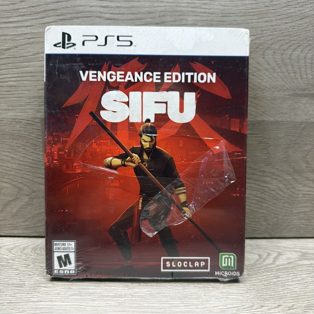 Sifu: Vengeance SteelBook Edition (PlayStation 5 PS5) Brand New/ Factory Sealed